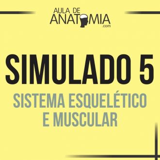 Simulado 5 -  Sistema Esqueltico e Muscular